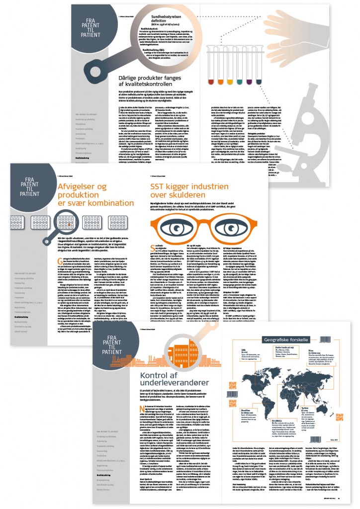 grafik og layout til magasin